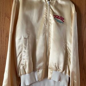 Retro Rio Las Vegas Satin Bomber Jacket